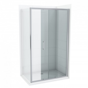 Stakleni paravan COPEN ATLAS 130x195cm staklo 6mm providno - Img 1