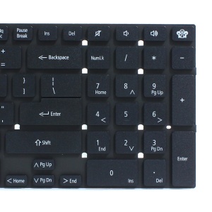 Tastatura za laptop Gateway NV52L NV55S NV57 crna - Img 3