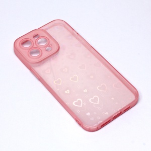 Torbica Heart Color IMD za iPhone 14 Pro Max 6.7 roze - Img 1