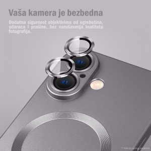 Torbica Magsafe Chrome za iPhone 14 6.1 bordo - Img 3
