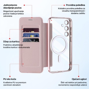 Torbica Magsafe Lux Bi Fold za Samsung S918B Galaxy S23 Ultra zelena - Img 4