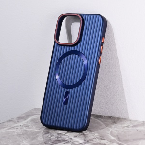 Torbica Magsafe Stripe za iPhone 16 Pro Max 6.9 plava - Img 1