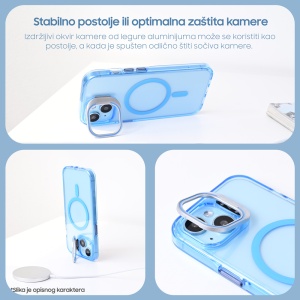 Torbica Magsafe transparent za iPhone 11 6.1 crna - Img 2