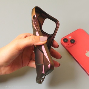 Torbica Shiny Diamond za iPhone 15 Pro Max 6.7 maslinasto zelena - Img 4