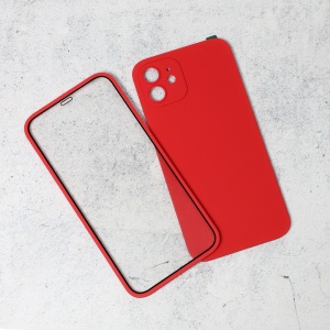 Torbica Slim 360 Full za iPhone 12 6.1 crvena - Img 1