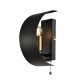 VESTA 410 ZIDNA LAMPA 1*E27 CRNA - Img 3