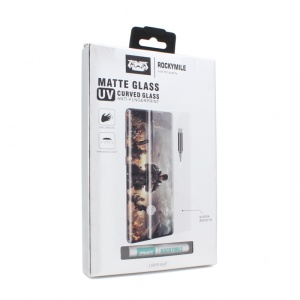 Zastitno Staklo Tempered glass Rockymile UV Matte Full Glue + Lampa za Samsung G965 S9 Plus - Img 1