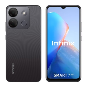 Мобильный телефон Infinix Smart 7 HD 6.6" 2 ГБ/64 ГБ черный