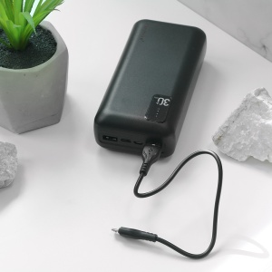 Портативный аккумулятор Oxpower PW30 30000 мАч черный - Img 2