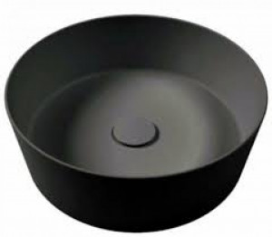 Раковина для столешницы HATRIA HAPPYHOUR SLIM 07:00 fi440x155mm mat black