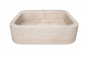 Раковина накладная MINOTTI 420x450x150 мрамор