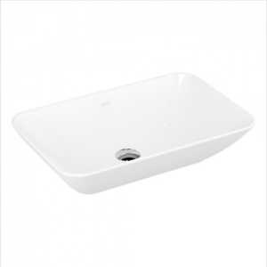 Раковина VITRA GEO 60x38,5см квадратная - Img 2