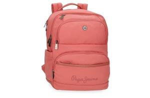 Рюкзак для ноутбука PEPE JEANS - коралловый