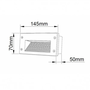 LED svetiljka JM 041 3W IP54