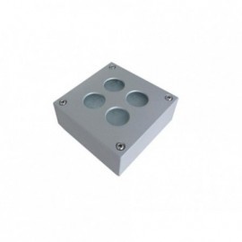 Светодиодная лампа JM-4053 (C024B) настенная 1,6 Вт 6500 К IP44 серая - Img 3