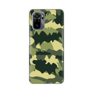 Силиконовый чехол с принтом для Xiaomi Redmi Note 10 4G/10s Army