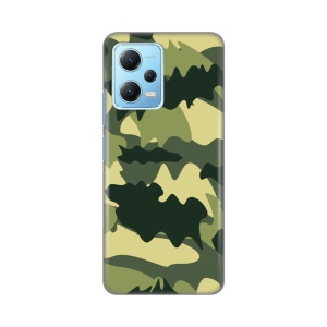 Силиконовый чехол с принтом для Xiaomi Redmi Note 12 4G (EU) Army