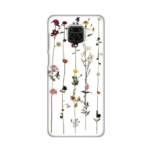 Силиконовый чехол с принтом для Xiaomi Redmi Note 9 Pro/Note 9 Pro Max/Note 9S Flower