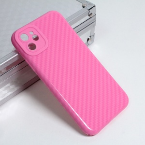 Силиконовый чехол Line для iPhone 11 6.1 розовый