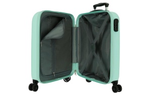 Чемодан ROLL ROAD ABS 55 см - бирюзовый - Img 5