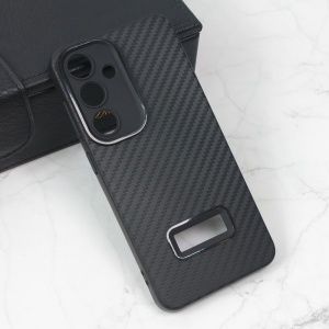 Чехол с карбоновой полосой для Samsung S921B Galaxy S24, черный