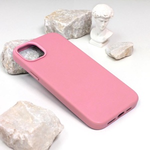 Чехол Beautiful Shine Leather для iPhone 14 Plus 6.7, розовый