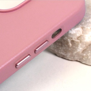 Чехол Beautiful Shine Leather для iPhone 14 Plus 6.7, розовый - Img 2