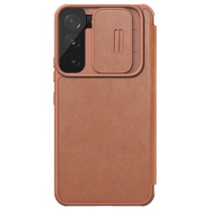 Чехол Nillkin Qin Pro для Samsung S901B Galaxy S22 5G, коричневый - Img 2