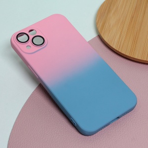 Чехол Rainbow Spring для iPhone 13 6.1 розовый синий