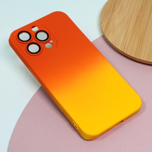Чехол Rainbow Spring для iPhone 13 Pro 6.1, оранжевый, желтый