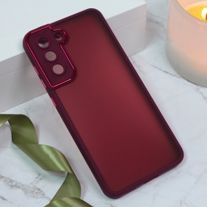 Чехол Shining Camera для Samsung G990B Galaxy S21 FE красный