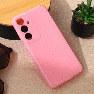 Чехол Sparkle Dust для Samsung S926B Galaxy S24 Plus, розовый