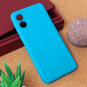 Чехол Teracell Giulietta для Motorola Moto E13 матовый светло-голубой