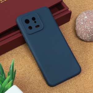 Чехол Teracell Giulietta для Xiaomi 13 матовый темно-синий