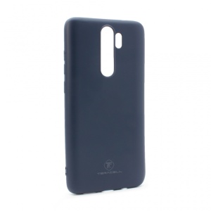 Чехол Teracell Giulietta для Xiaomi Redmi Note 8 Pro матовый темно-синий