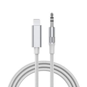 Adapter LDNIO LSY81i iPhone Lightning na 3.5mm muski beli 1m - Img 1