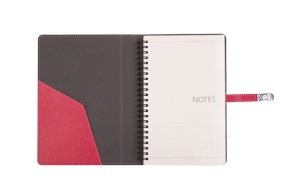 ALICANTE Notes sa magnetnim preklopom A5 - Crvena - Img 2
