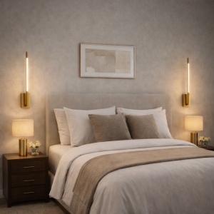 ARIA 5 ZIDNA LAMPA LED 4W 3000K ZLATO - Img 3