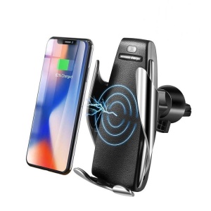 Auto stalak Wireless S5 sa holderom crni - Img 1