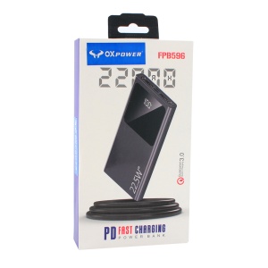 Back up baterija Oxpower FPB596 5V 3A 22000 mAh crna - Img 1