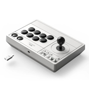 Bežični Arcade gamepad 8BitDo Arcade stick Xbox/Windows/Mapping/Mode Switch/AUX/White - Img 4