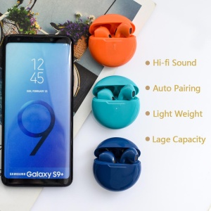 Bluetooth slusalice Airpods T-phox Pro narandzaste HQ - Img 3