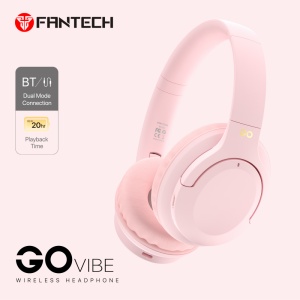 Bluetooth slusalice Fantech GO Vibe WH05 pink - Img 1