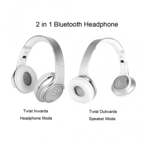 Bluetooth slusalice Sodo MH1 srebrne - Img 3