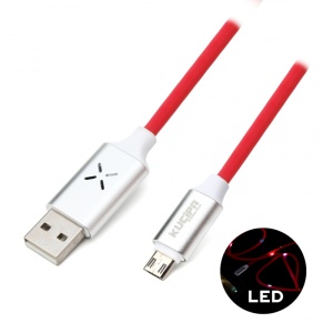 Data kabl KUCIPA K257 micro USB 1m crveni - Img 1