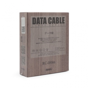 Data kabl REMAX Linyo RC-088m micro USB zlatni 1m - Img 2