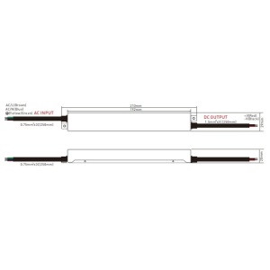 DAWN LED NAPAJANJE SLIM 24V 150W 150WHBS-24 IP67 - Img 2