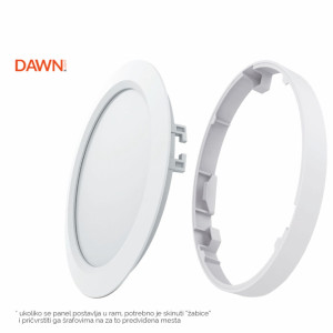 DAWN LED PANEL KNC1-24W 4000K 2160lm 120° IP20 - Img 4