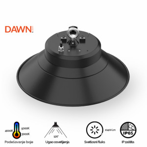 DAWN LED REFLEKTOR BR-FL80W-02K CCT 10400lm 120° IP65 - Img 3
