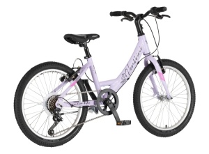 Dečija bicikla Venssini Junior Parma 20/V-brake kontra/6 brzina/UV ljubičasta - Img 2